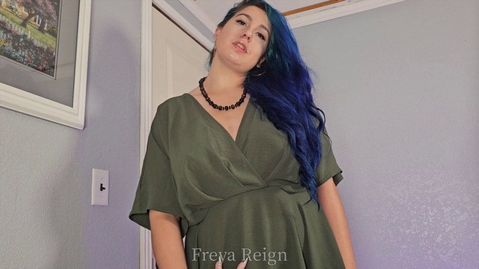 Freya Reign - Matching Panties and A Locked Up Cock